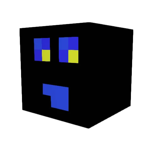 Maboo2011 Minecraft avatar head, 3D render