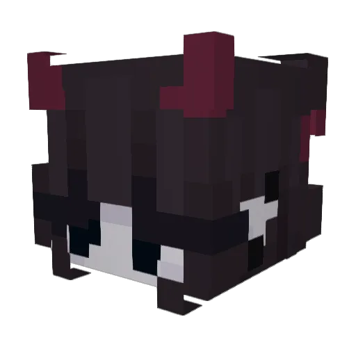 MacAndCheesuss Minecraft avatar head, 3D render