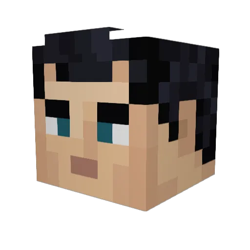 MacBoy113 Minecraft avatar head, 3D render