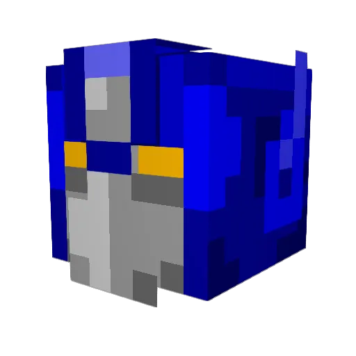 MacDaddyCheesus Minecraft avatar head, 3D render