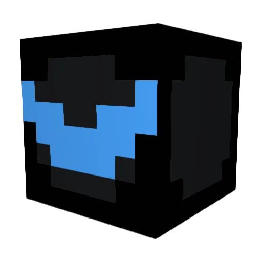 MacHeld777 Minecraft avatar head, 3D render