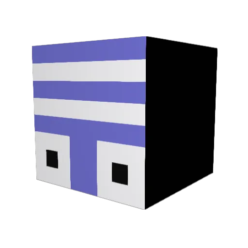 MacTowelie Minecraft avatar head, 3D render