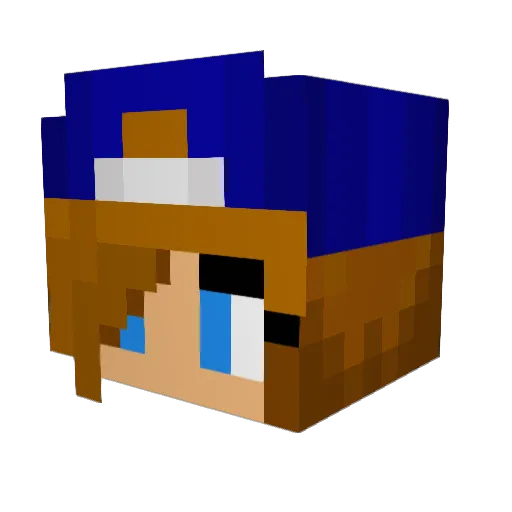 Mac_donald2000 Minecraft avatar head, 3D render