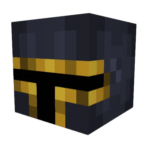 Mac_n_Cheesus_ Minecraft avatar head, 3D render