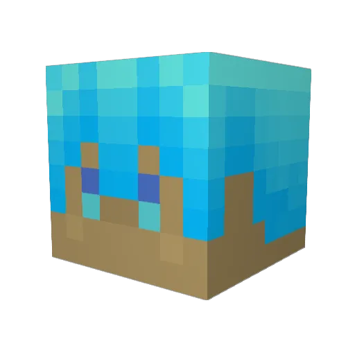 Maca245 Minecraft avatar head, 3D render