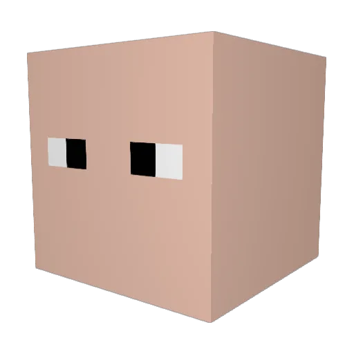 Macabre_Da_Man Minecraft avatar head, 3D render