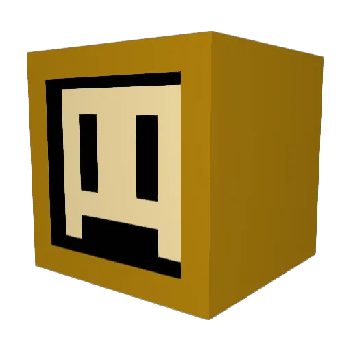 Macadamia24 Minecraft avatar head, 3D render