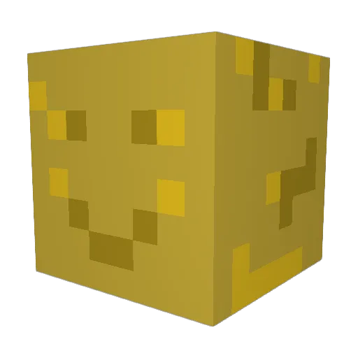 Macadamian24 Minecraft avatar head, 3D render