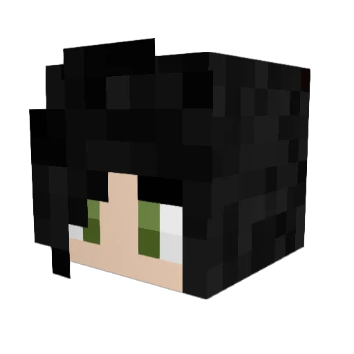 MacarenaPH Minecraft avatar head, 3D render