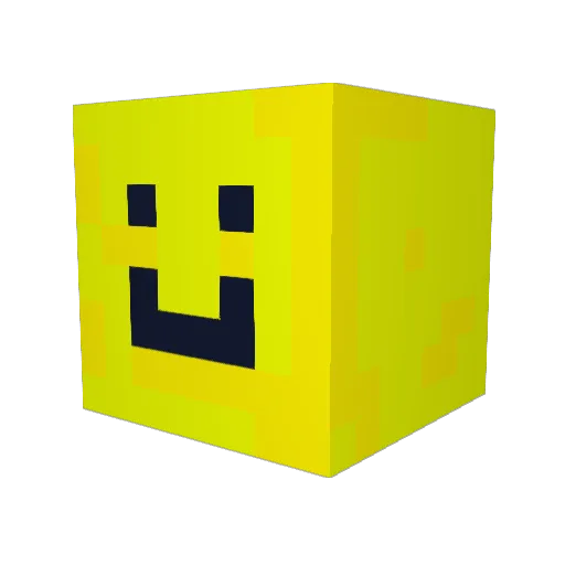 MacawMan6 Minecraft avatar head, 3D render