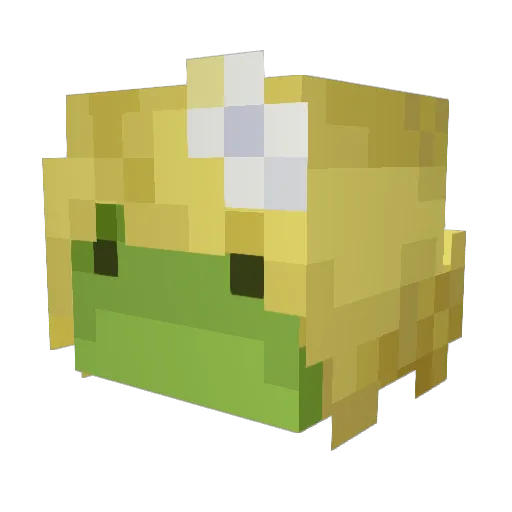 MacawUltra Minecraft avatar head, 3D render