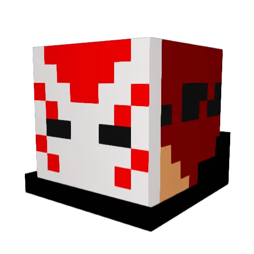 MacdoDuBled_GiGn Minecraft avatar head, 3D render
