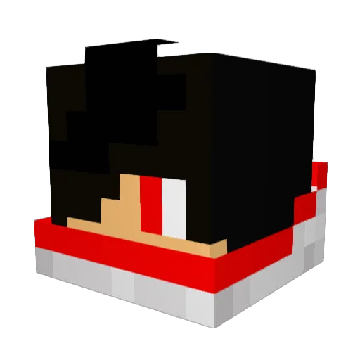 Mace_Elias Minecraft avatar head, 3D render