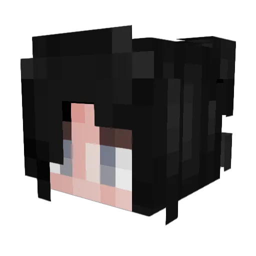 Macekeeks Minecraft avatar head, 3D render