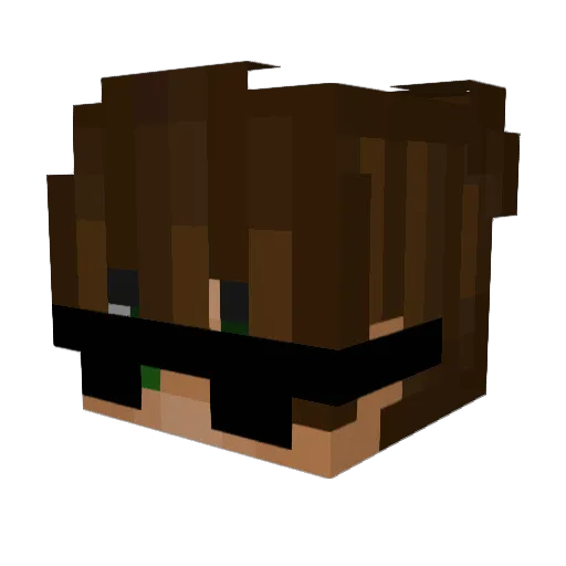 Macekk_ez Minecraft avatar head, 3D render