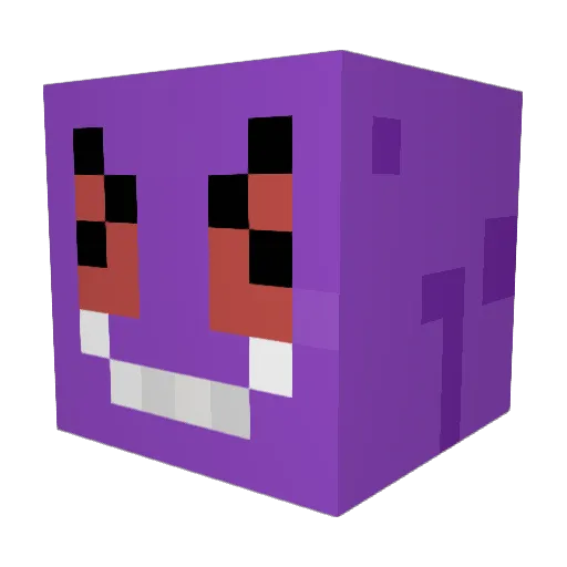 MachGengarden Minecraft avatar head, 3D render