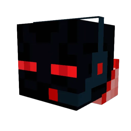 Macha_db Minecraft avatar head, 3D render