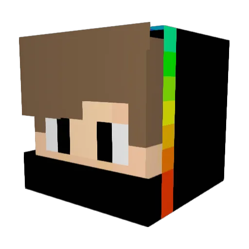 Machadinho_33 Minecraft avatar head, 3D render