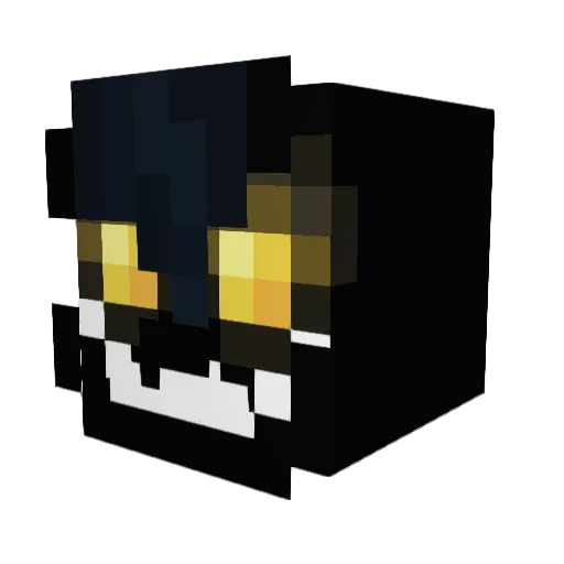 MachoCharizard Minecraft avatar head, 3D render