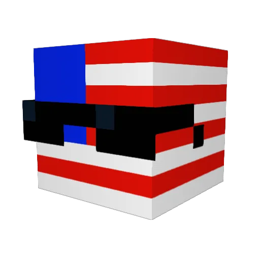 Machu41234 Minecraft avatar head, 3D render