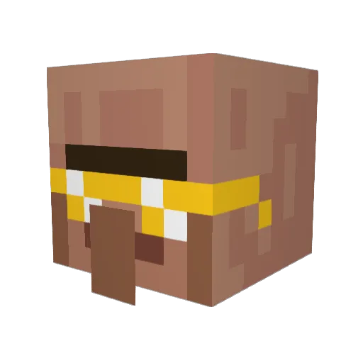 MaciekAutoStrada Minecraft avatar head, 3D render
