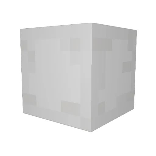 MaciekRoQu Minecraft avatar head, 3D render