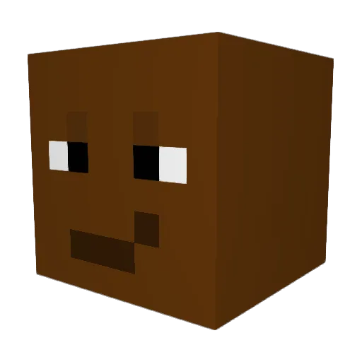 Macius3178 Minecraft avatar head, 3D render