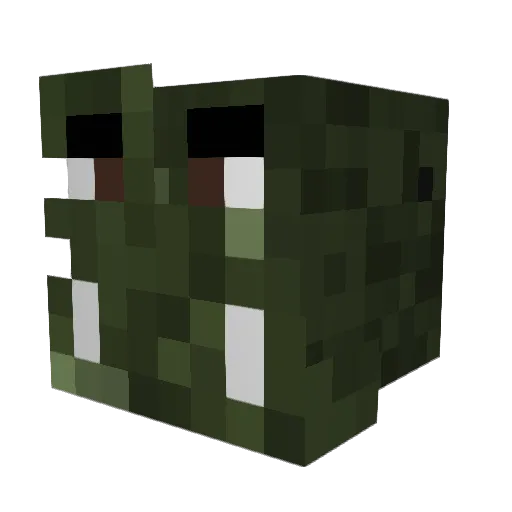 Macius_btw Minecraft avatar head, 3D render