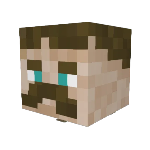 Mack_Pack_88 Minecraft avatar head, 3D render