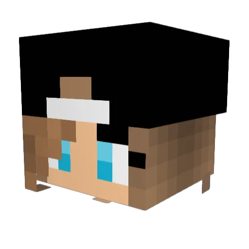 Mackattack101604 Minecraft avatar head, 3D render