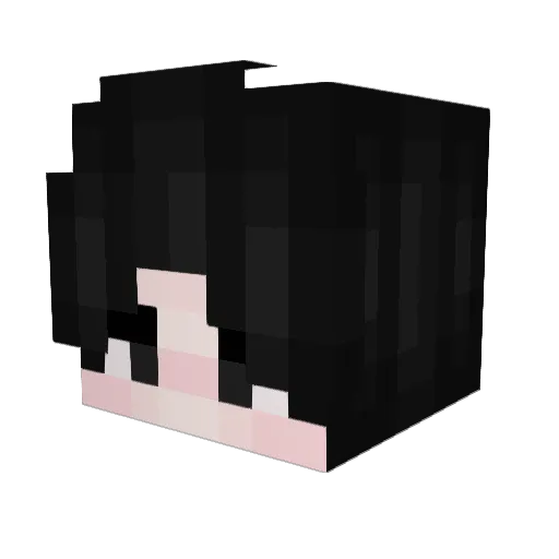Maclore Minecraft avatar head, 3D render
