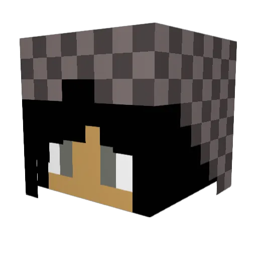 Macraft_2003 Minecraft avatar head, 3D render