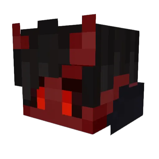 MacroToast Minecraft avatar head, 3D render