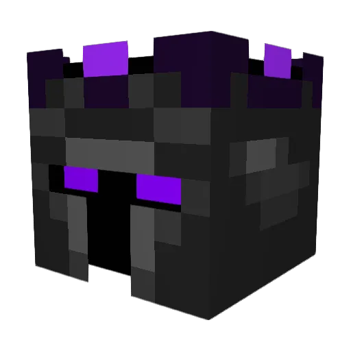 Macronprime Minecraft avatar head, 3D render