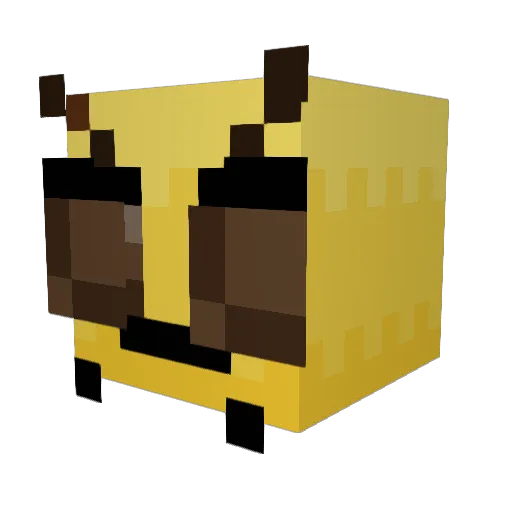 Macumaza Minecraft avatar head, 3D render