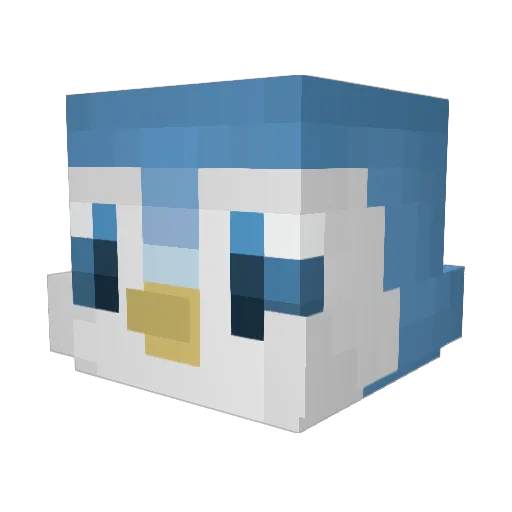 Macy9294 Minecraft avatar head, 3D render