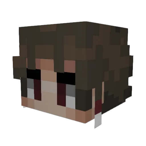Macz_M Minecraft avatar head, 3D render