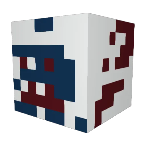 Maczuga123 Minecraft avatar head, 3D render