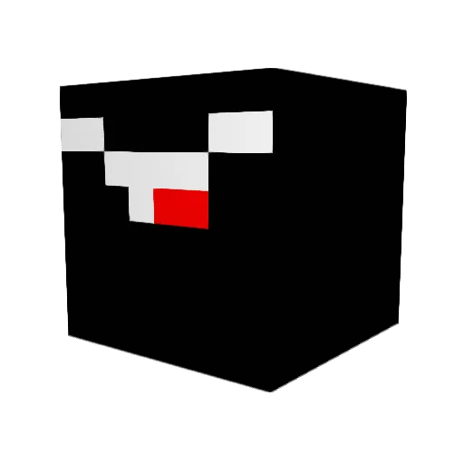 MadChicken17 Minecraft avatar head, 3D render