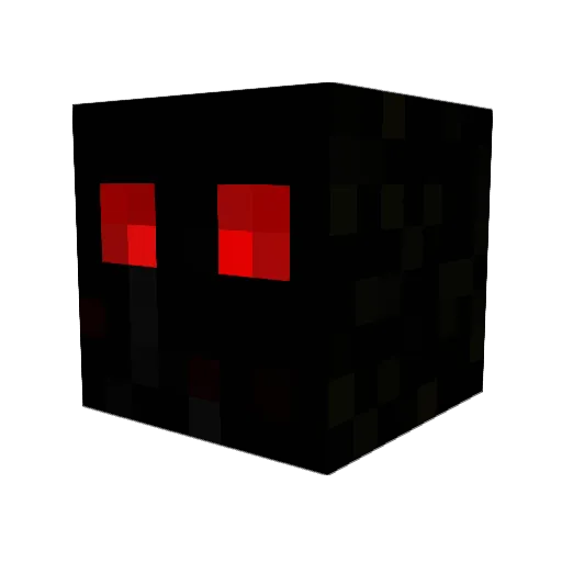 MadCuzPist Minecraft avatar head, 3D render