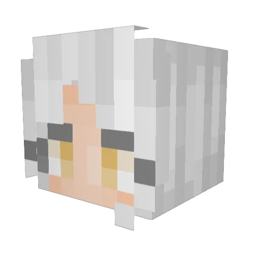MadDog20071 Minecraft avatar head, 3D render