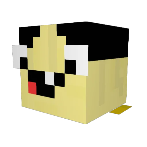 MadEtheDestroyer Minecraft avatar head, 3D render