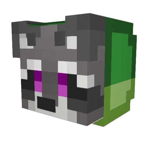 MadFlyer2000 Minecraft avatar head, 3D render