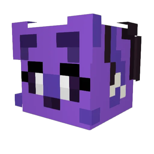 MadJ1nx Minecraft avatar head, 3D render
