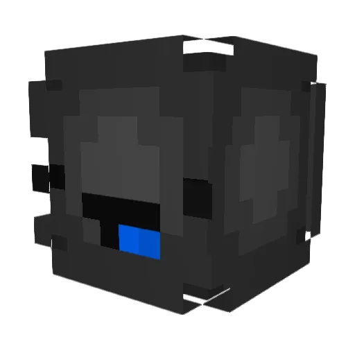 MadLionExE Minecraft avatar head, 3D render