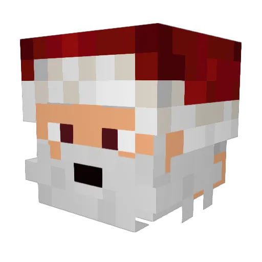 MadLocustRising Minecraft avatar head, 3D render
