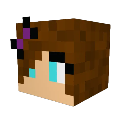 MadMad13 Minecraft avatar head, 3D render