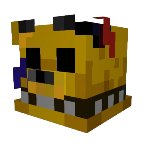 MadMan201611 Minecraft avatar head, 3D render