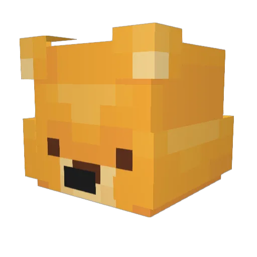 MadMatth0713 Minecraft avatar head, 3D render
