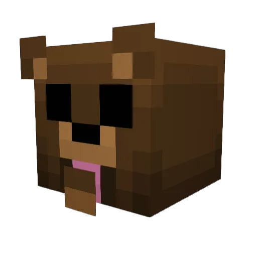 MadMax099 Minecraft avatar head, 3D render